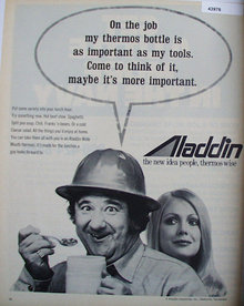Aladdin Thermos 1972 Ad