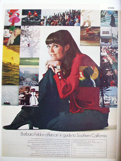 Southern California Visitors Guide 1969 Ad