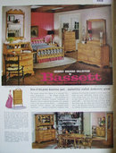 Bassett Wood Furniture 1963 Ad