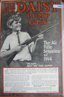 Daisy Pump Gun 1914 Ad