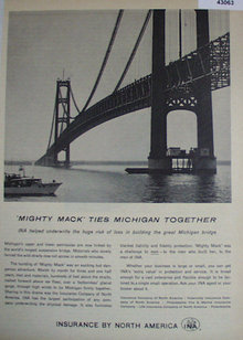 Insurance by North America 1958 Ad.