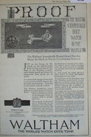 Waltham Scientifically Built Watch 1920 Ad