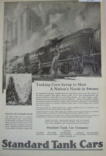 Standard Tank Car 1920 Ad.