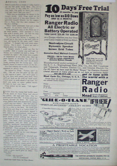 Shop By Mail 1929 Ad
