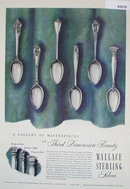 Wallace Sterling Silver 1950 Ad