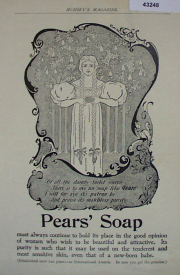 Pears Soap 1907 To 1912 Ad