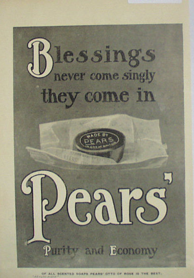 Pears Soap 1907 To 1912 Ad