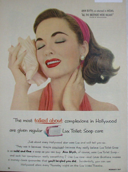 Lux Toilet Soap 1953 Ad