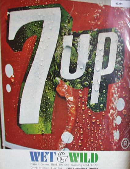 Seven Up 1967 Ad