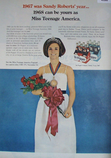 Dr. Pepper 1967 Ad