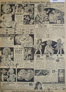 Sears Dolls And Accessories 1933 Ad