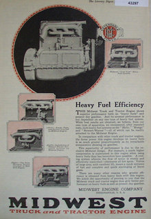Midwest Truck And Tractor Engine 1920 Ad
