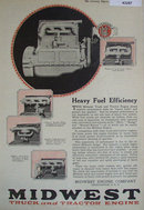 Midwest Truck And Tractor Engine 1920 Ad
