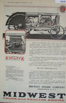 Midwest Truck and Tractor Engine 1920 Ad