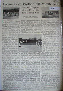 Letters From Brother Bill 1914 Article