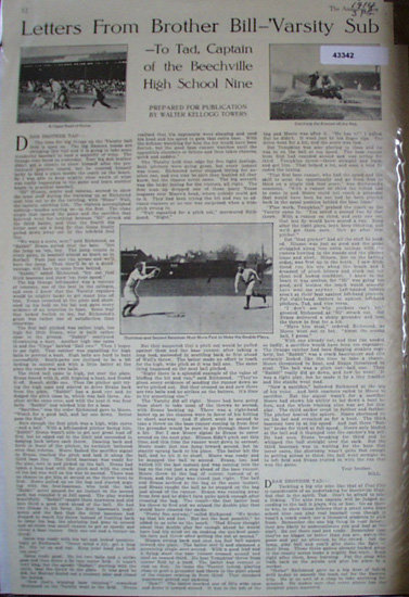 Letters From Brother Bill 1914 Article