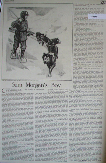 Sam Morgans Boy 1914 Story