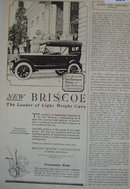 Briscoe Touring Car 1920 Ad