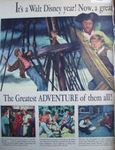 Walt Disney Treasure Island 1950 Ad