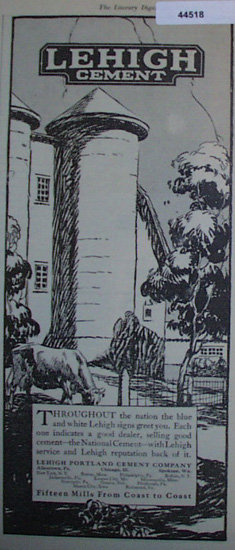 Lehigh Cement 1920 Ad