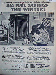 Perfection Oil Heater 1948 Ad