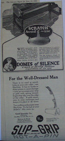 Slip Grip Soft Collar Fastener 1920 Ad