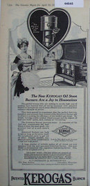 Kerogas Oil Stove Burner 1920 Ad