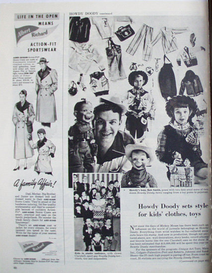 Televisions Howdy Doody 1949 Article