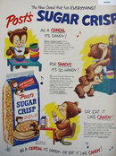 Posts Sugar Crisp 1950 Ad
