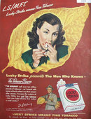Lucky Strike Cigarettes 1948 Ad