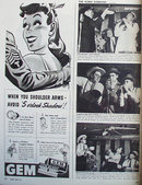 Pepsodents 50 Tuft Tooth Brush 1943 Ad