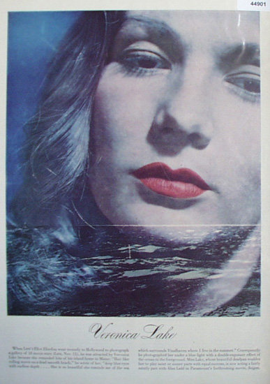 Veronica Lake Movie Star 1947 Article