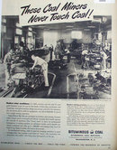Bituminous Coal Institute 1949 Ad