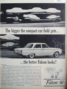 61 Ford Falcon 1960 Ad