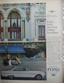 Ford Fashion News From Monaco 1963 Ad