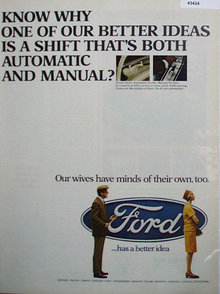 Ford Better Idea 1967 Ad