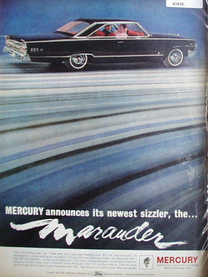 Mercury Marauder 1963 Ad