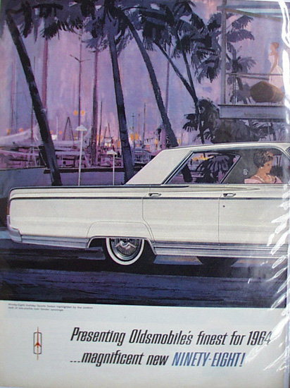 Oldsmobile Ninety Eight 1963 Ad