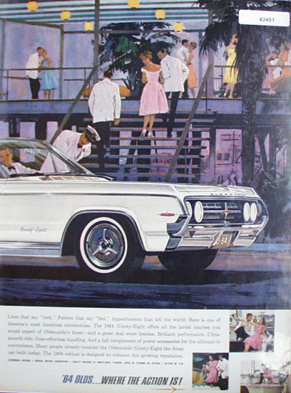 Oldsmobile Ninety Eight 1963 Ad