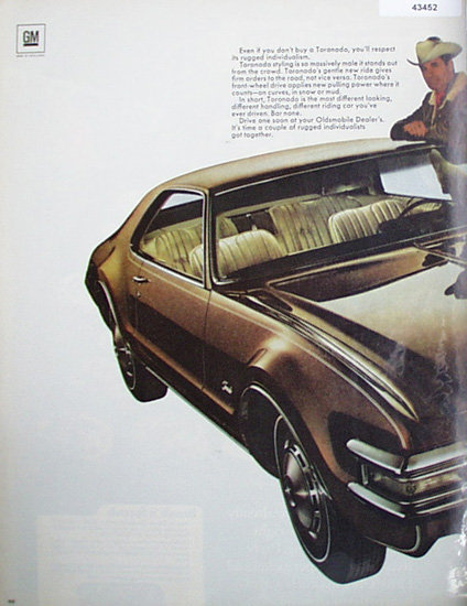 Oldsmobile Toronado 1967 Ad