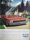 Pontiac Bonneville Sports Coupe 1960 Ad