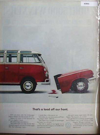 Volkswagen Station Wagon 1963 Ad