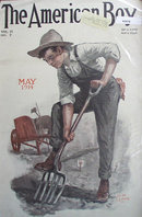 The American Boy Magazine Front Page 1914 Ad