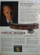 Great Books By Encyclopedia Britannica 1960 Ad