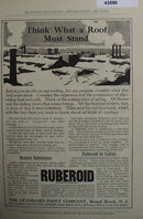Ruberoid Roofing 1907 To 1912 Ad