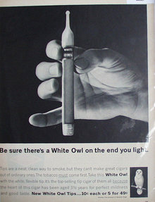 White Owl Cigars 1962 Ad