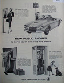 Bell Telephone System 1960 Ad.