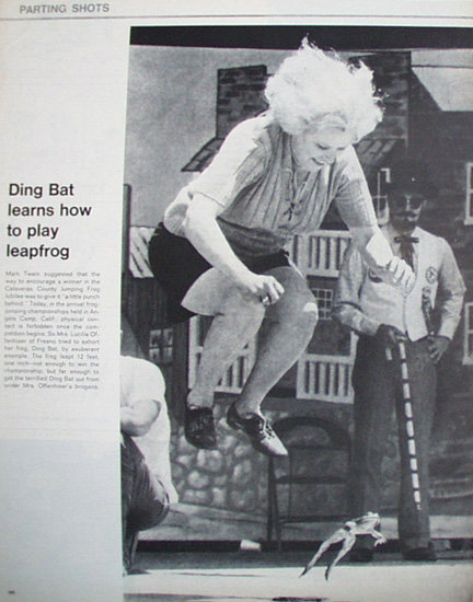 Leapfrog Ding Bat 1972 Article