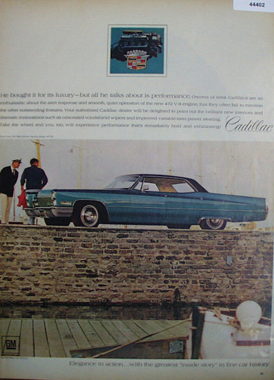 Cadillac Sedan DeVille 1968 Ad