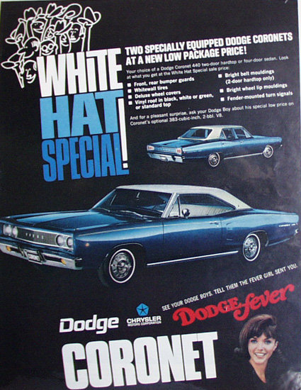 Dodge Coronet 1968 Ad